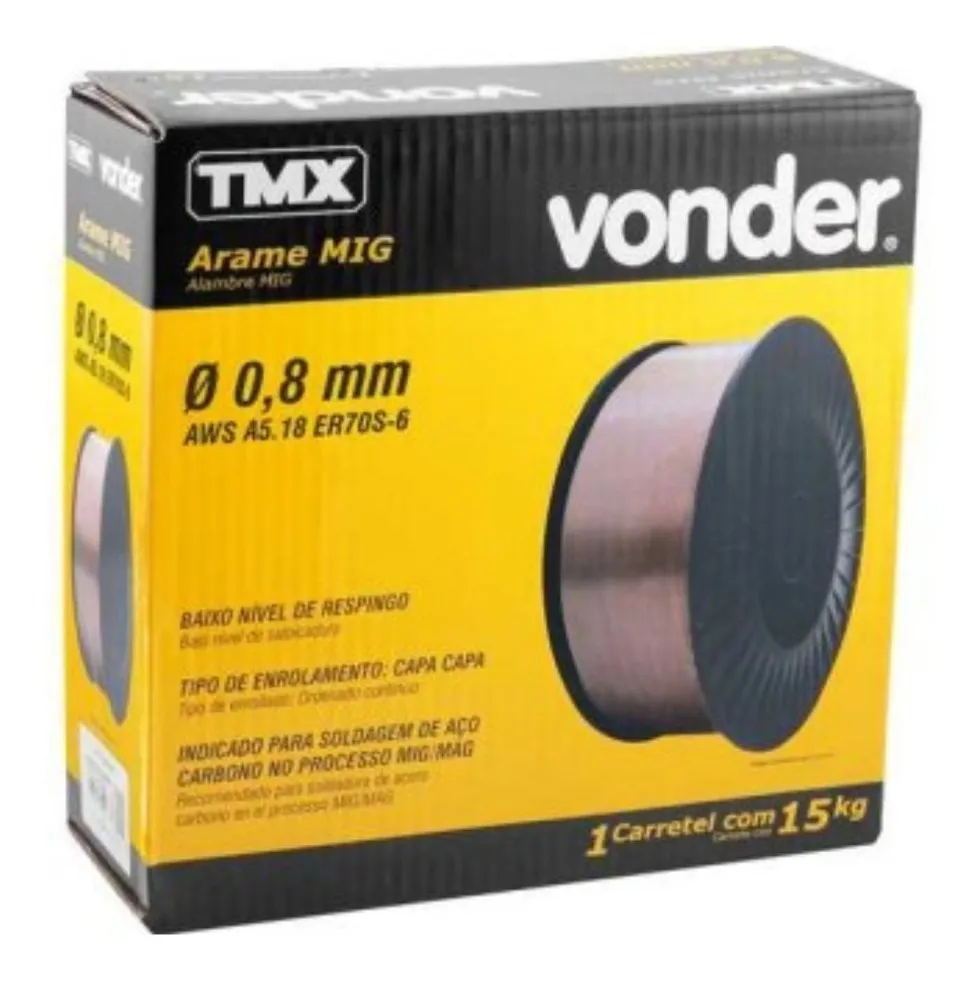 Arame Solda Mig Vonder
